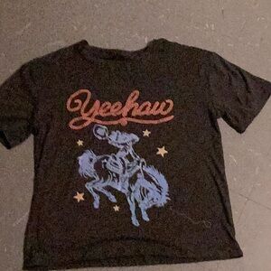 Stretchy dark grey shirt